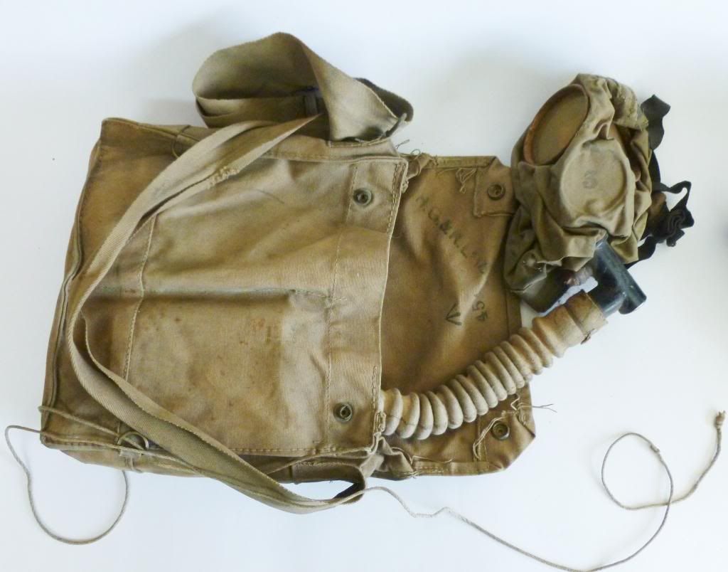 Wwi Gas Mask And Related Equipment