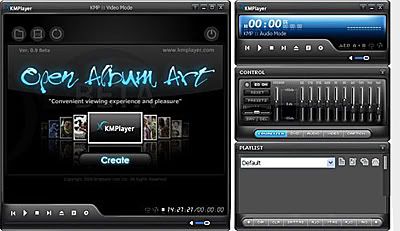 KMPlayer 2.9.4.1436 Rus (�� 16.10.2009) -  ���������� � ���������� ������������ ���� ���������� �������������, ������� DVD, VCD, AVI, MKV, Ogg Theora, OGM, 3GP, MPEG-1/2/4, WMV, RealMedia � QuickTime &ndash; ���������� ������ winamp,