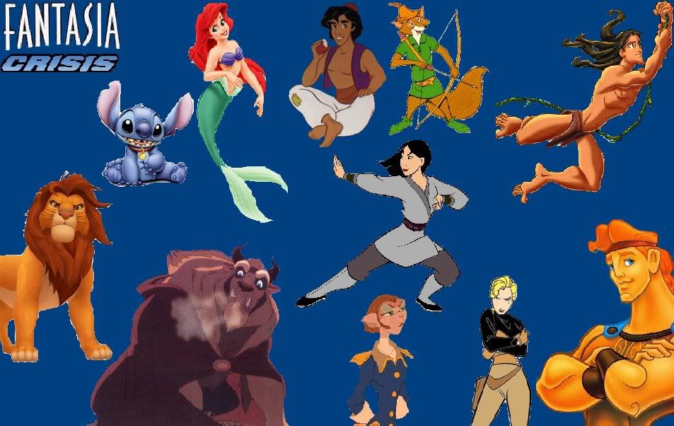 Characters From Fantasia