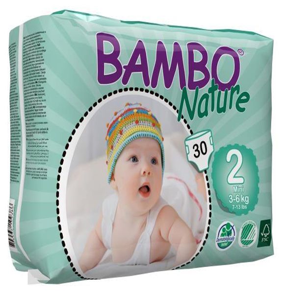 Bỉm Cao Cấp Bambo Nature Đan Mạch Nhập Khẩu Từ Đan Mạch Dành Cho Bé Từ 3-6kg S30