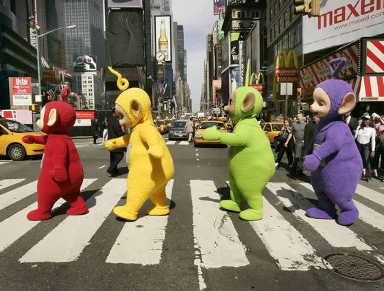 teletubbies wallpaper. teletubbies in NYC Image