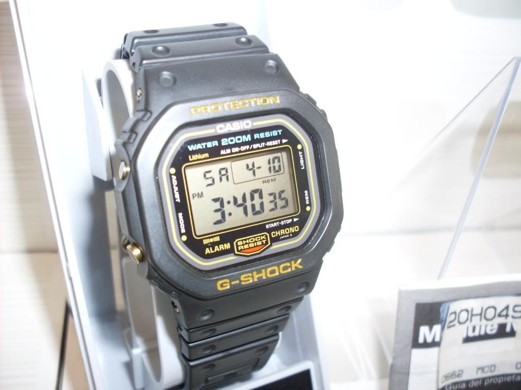 vintage casio g shock model