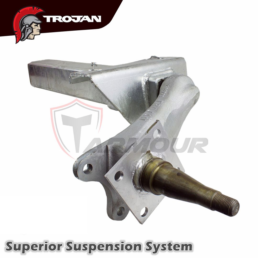 TROJAN DURATORQUE TRAILER SUSPENSION SYSTEM KIT 1750KG AXLE TANDEM TRAILER PARTS eBay