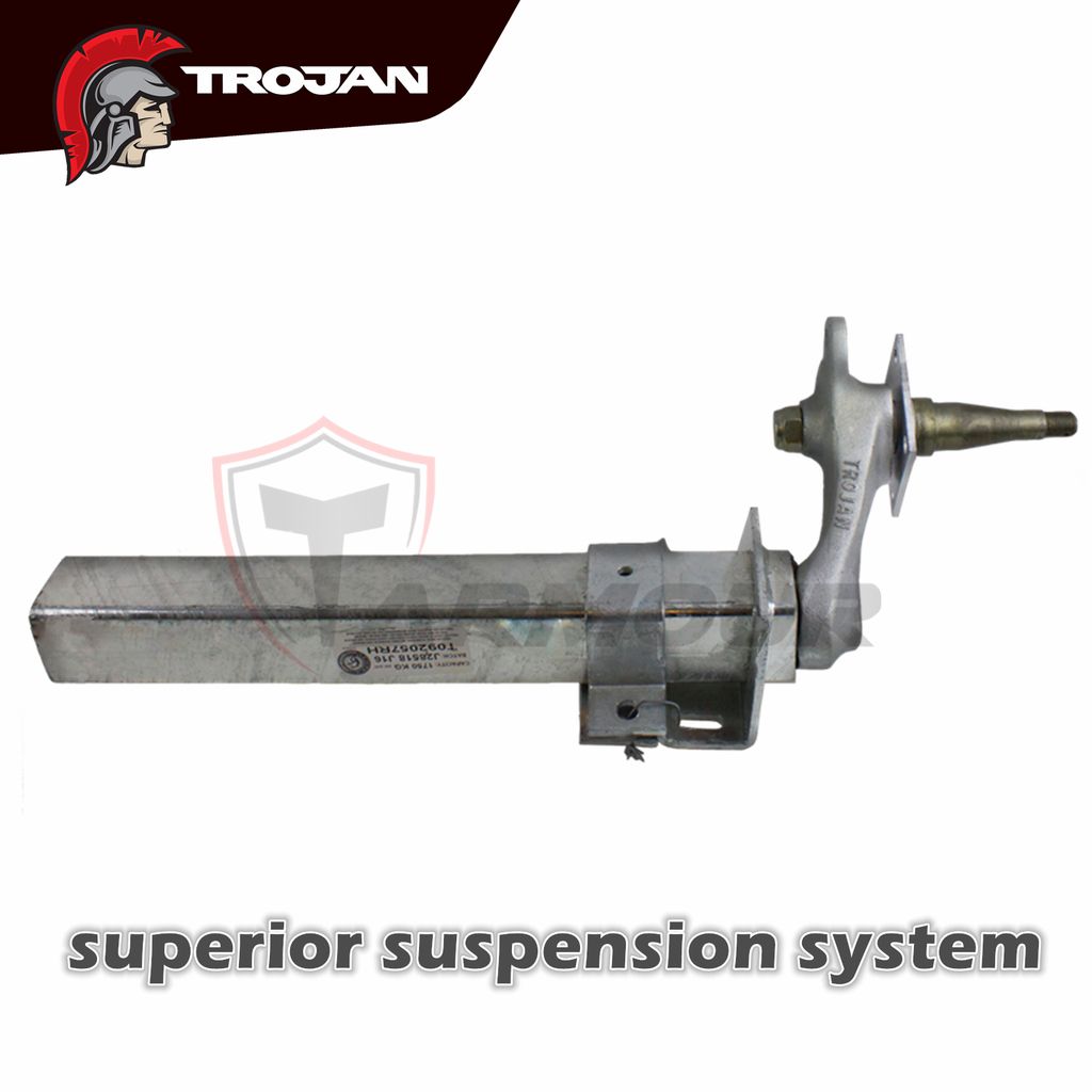TROJAN DURATORQUE TRAILER SUSPENSION SYSTEM KIT 1750KG AXLE TANDEM TRAILER PARTS eBay