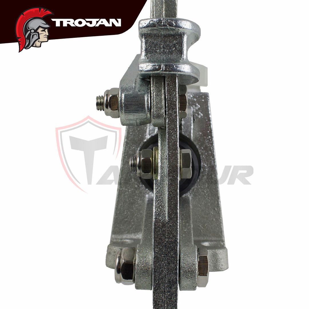 TROJAN TRAILER BRAKE HYDRAULIC MASTER CYLINDER 3/4" BRACKETS COUPLING