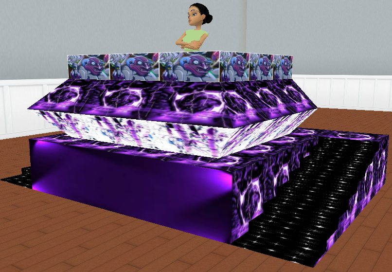 Purple DJ Booth 1