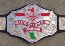 NWA Pacific Coast Heavyweight title belt