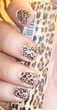 konad nail leopard print
