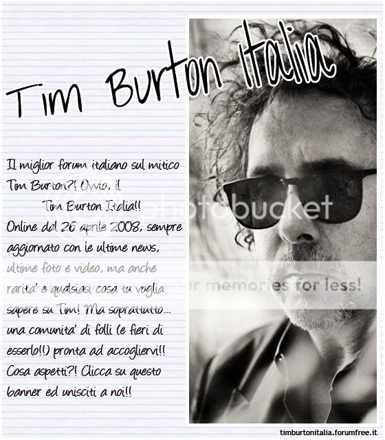 Tim Burton Italia - Forum Italiano