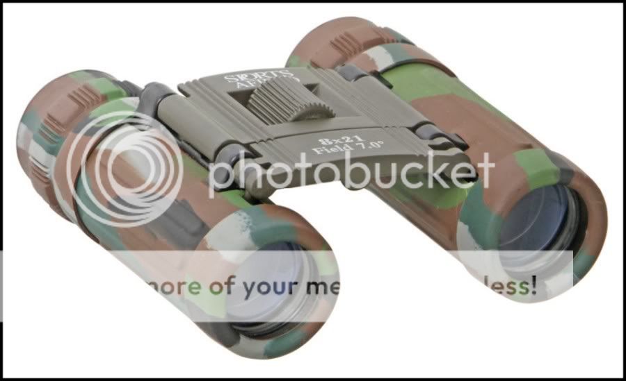 Sports Afield 8x21mm Compact Camo Binoculars Nip For Sale at GunAuction