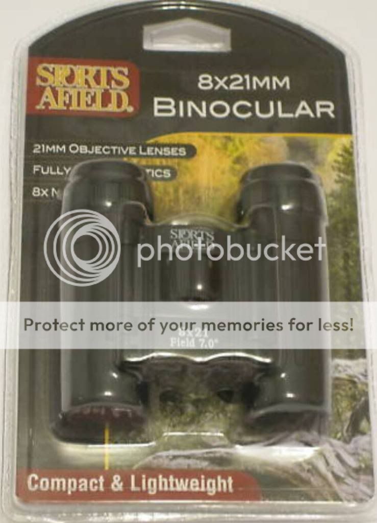 Sports Afield 8x21mm Compact Camo Binoculars Nip For Sale at GunAuction