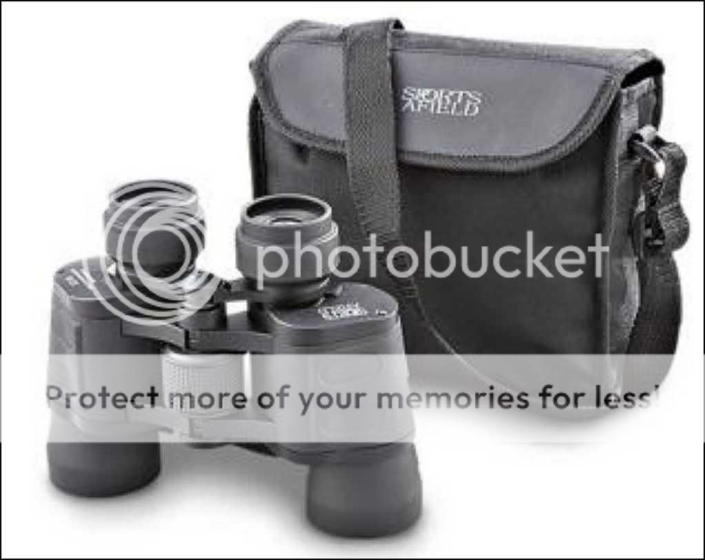 Sports Afield 8x40mm WideAngle Armored Binoculars For Sale at